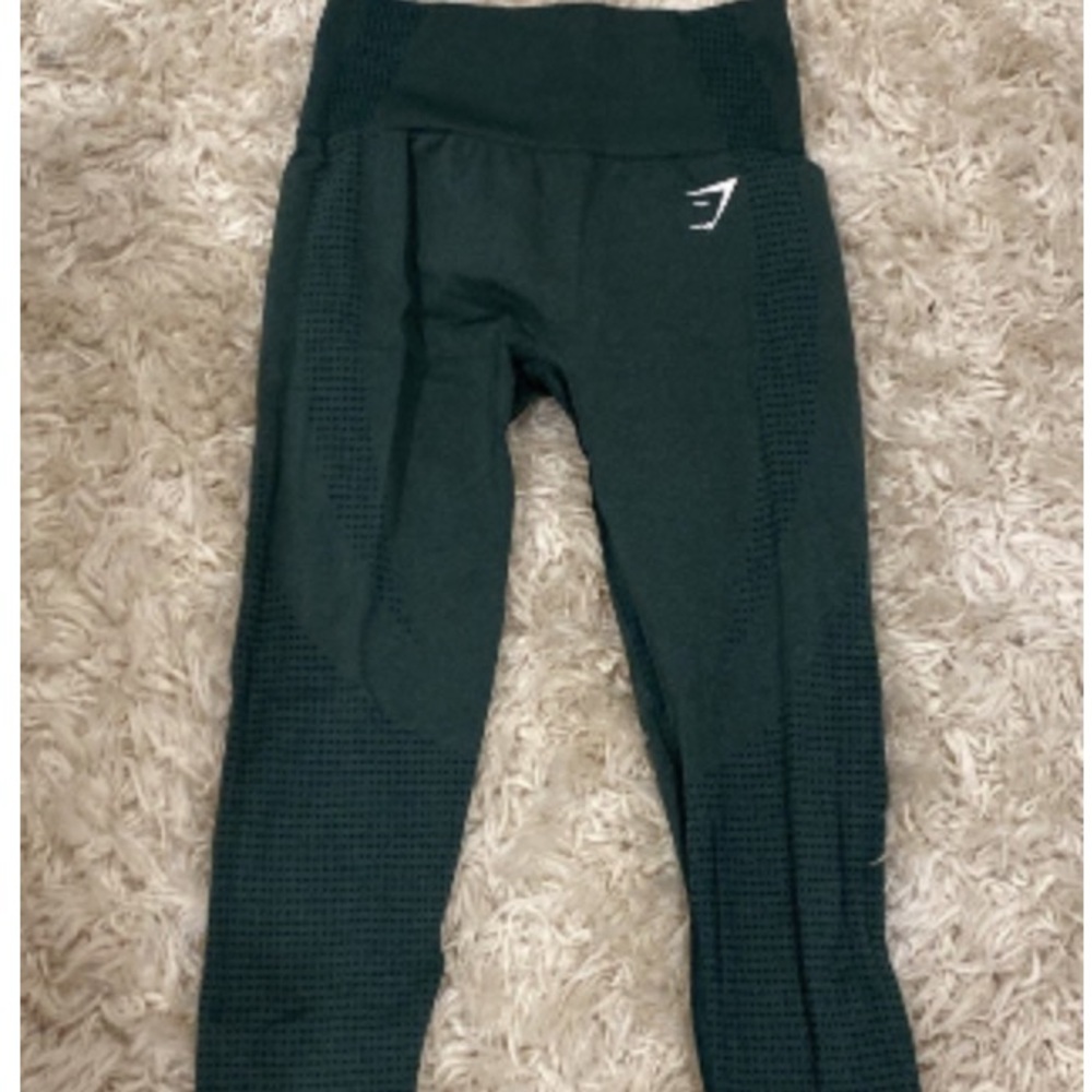 Gymshark Kids Dark Green Leggings
